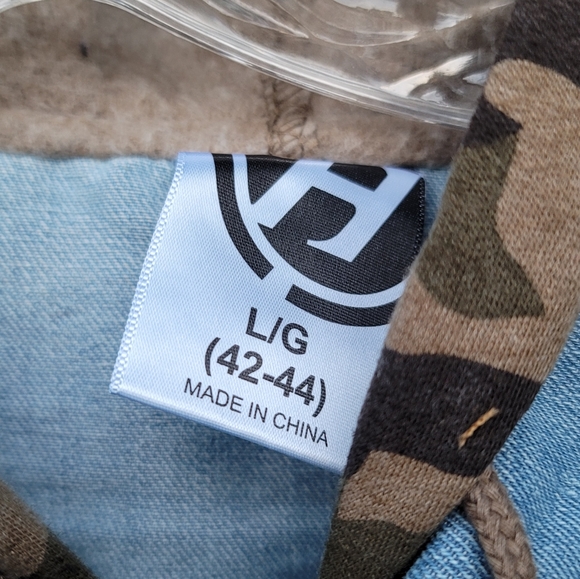 Camo Flag Hoodie Jacket - Picture 6 of 6